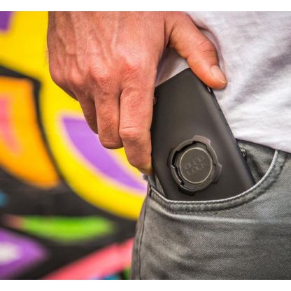 Quad Lock Bike Kit - уникална поставка с кейс и водоустойчив кейс за велосипед за iPhone SE 2020, iPhone 7, iPhone 8 4