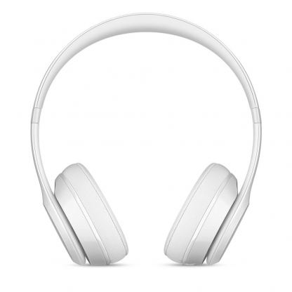 Beats Solo 3 Wireless On-Ear Headphones - професионални безжични слушалки с микрофон и управление на звука за iPhone, iPod и iPad (бял-лъскав) 2