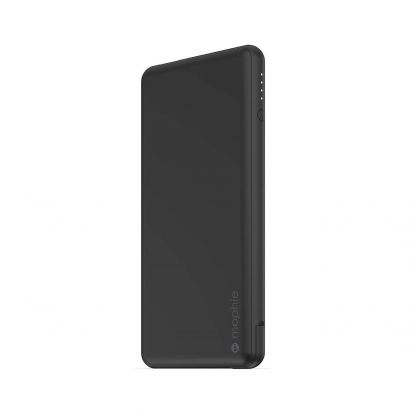 Mophie Powerstation Plus 6000 mAh Power Bank - външна батерия с вграден USB-C кабел и USB изход за мобилни устройства 2