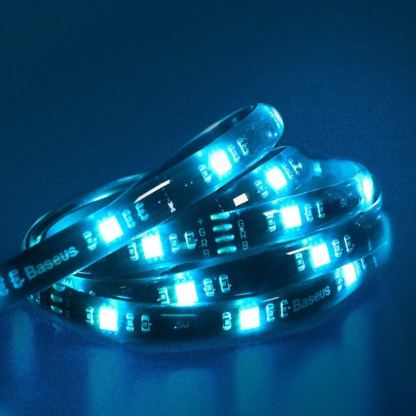 Baseus GAMO Colorful Self-Adhesive SMD LED Strip - RGB LED лента (150 см) 6