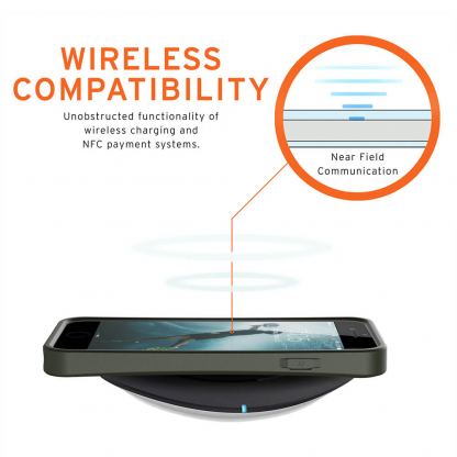 Urban Armor Gear Biodegradeable Outback Case - удароустойчив рециклируем кейс за iPhone SE (2020), iPhone 8, iPhone 7 (зелен) 6