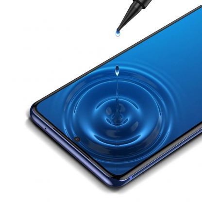 Baseus 0.25mm Curved UV Tempered Glass Screen Protector - стъклено защитно покритие с течно лепило и UV лампа за дисплея на Samsung Galaxy S20 Ultra (2 броя) 2