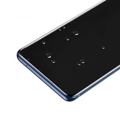Baseus 0.25mm Curved UV Tempered Glass Screen Protector - стъклено защитно покритие с течно лепило и UV лампа за дисплея на Samsung Galaxy S20 Ultra (2 броя) 4