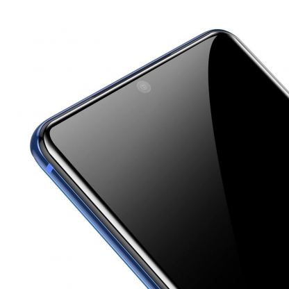 Baseus 0.25mm Curved UV Tempered Glass Screen Protector - стъклено защитно покритие с течно лепило и UV лампа за дисплея на Samsung Galaxy S20 Ultra (2 броя) 5