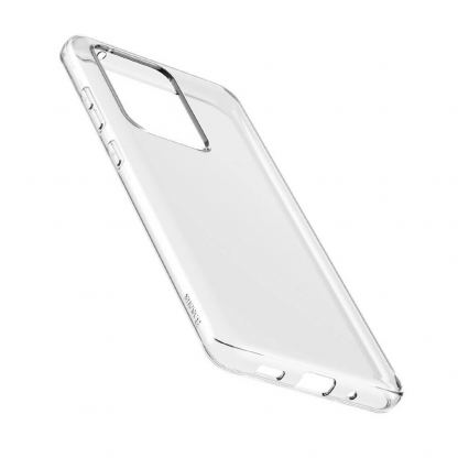Baseus Simple Case - силиконов (TPU) калъф за Samsung Galaxy S20 Ultra (прозрачен) 5