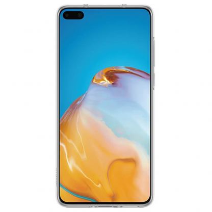 Huawei Clear Case - оригинален поликарбонатов кейс за Huawei P40 (прозрачен) 2