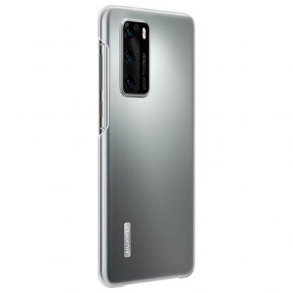 Huawei Clear Case - оригинален поликарбонатов кейс за Huawei P40 (прозрачен) 3
