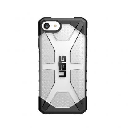 Urban Armor Gear Plasma Case - удароустойчив хибриден кейс за iPhone SE (2020), iPhone 8, iPhone 7, iPhone 6S, iPhone 6 (прозрачен) 2
