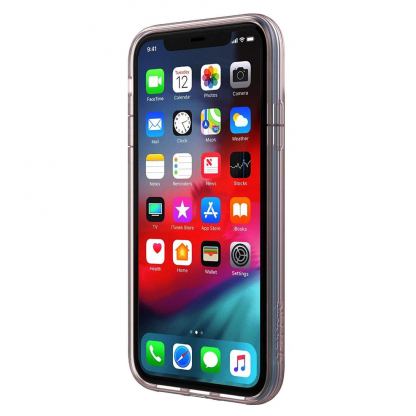 Incase Protective Clear Cover - удароустойчив силиконов (TPU) калъф за iPhone XR (розово злато) 5