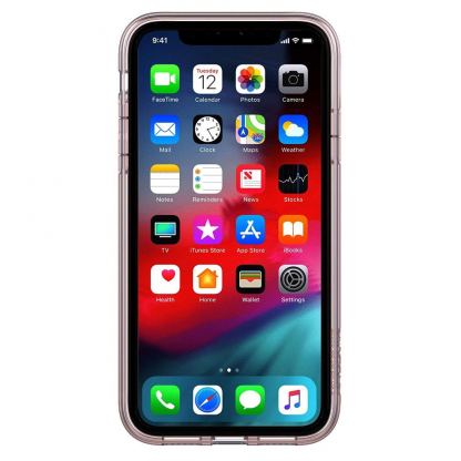 Incase Protective Clear Cover - удароустойчив силиконов (TPU) калъф за iPhone XR (розово злато) 6