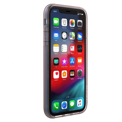 Incase Protective Clear Cover - удароустойчив силиконов (TPU) калъф за iPhone XR (розово злато) 7