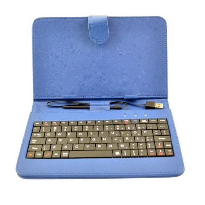 Клавиатура калъф за таблет 7“, USB, синя 3