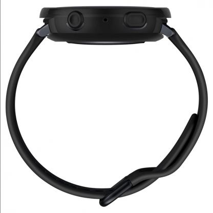 Spigen Liquid Air Case - качествен силиконов (TPU) кейс за Samsung Galaxy Watch Active 2 (44mm) (черен) 3