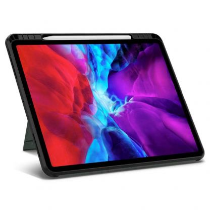 Spigen Tough Armor Pro Case - хибриден кейс с най-висока степен на защита за iPad Pro 11 (2020) (тъмнозелен) 5