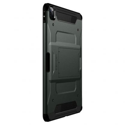 Spigen Tough Armor Pro Case - хибриден кейс с най-висока степен на защита за iPad Pro 11 (2020) (тъмнозелен) 8