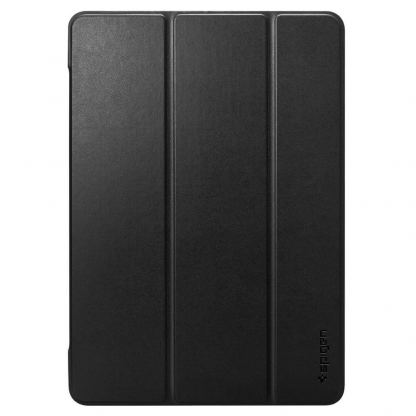 Spigen Case Smart Fold - кожен кейс и поставка за iPad 7 (2019) (черен) 11