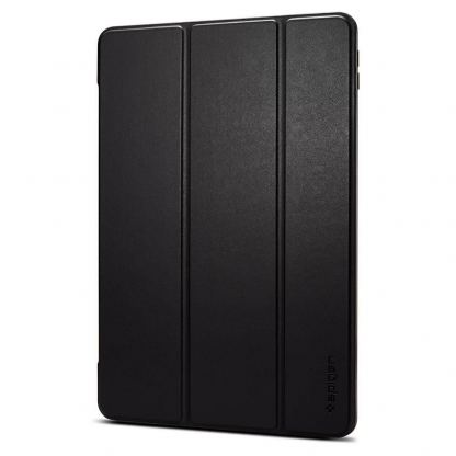 Spigen Case Smart Fold - кожен кейс и поставка за iPad 7 (2019) (черен) 12