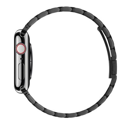 Spigen Modern Fit Band - стоманена каишка за Apple Watch 42mm, 44mm (черен) 3