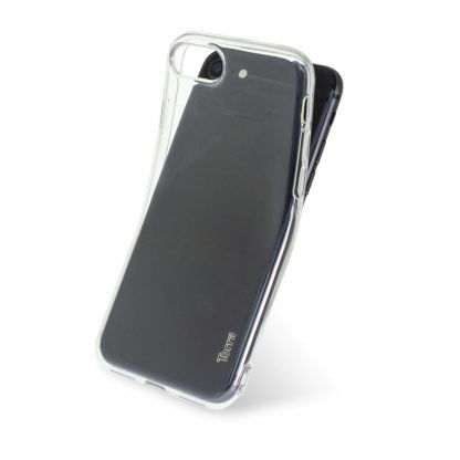Torrii BonJelly Case - силиконов (TPU) калъф за iPhone SE (2020), iPhone 8, iPhone 7 (прозрачен) 6