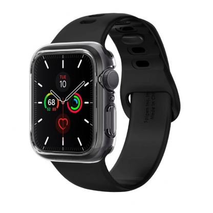 Spigen Ultra Hybrid Case - хибриден кейс с висока степен на защита за Apple Watch 44mm (прозрачен) 11