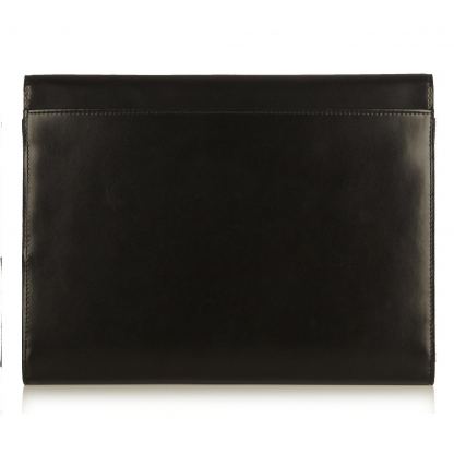 Knomo Soho Knomad Mini Portable Organiser - луксозен кожен калъф (естествена кожа) и органайзер за таблети до 8 инча (черен) 2