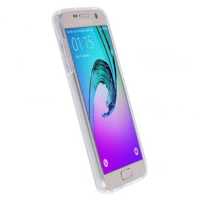 Krusell Bovik Cover - калъф за Samsung Galaxy A3 (2017) от термополиуретан - тънък и прозрачен 2