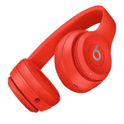 Beats Solo 3 Wireless On-Ear Headphones - професионални безжични слушалки с микрофон и управление на звука за iPhone, iPod и iPad (червен) 6