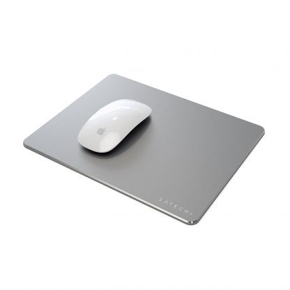 Satechi Aluminium Mouse Pad - дизайнерски алуминиев пад за мишка (тъмносив) 3