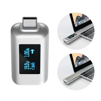 Satechi USB-C Power Meter - уред измерване на ампеража, волтаж и амперчасове за USB-C устройства 4