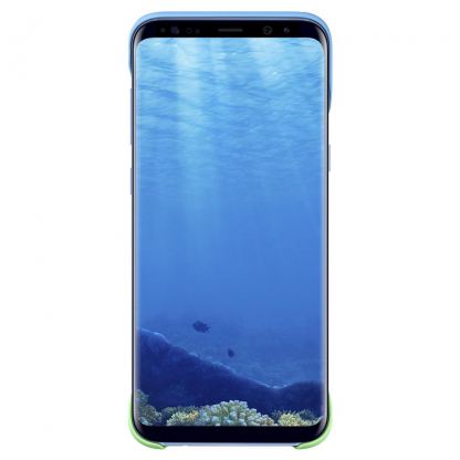 Samsung Protective Cover EF-MG955CLEGWW - оригинален кейс за Samsung Galaxy S8 Plus (син-розов) 3