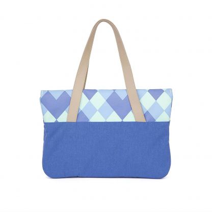 STM Grace Deluxe Laptop Sleeve - дизайнерска чанта с дръжки за MacBook Pro Retina 13 и преносими компютри до 13 инча (светлосин) 3