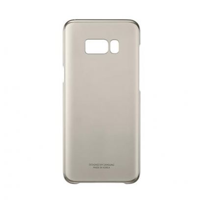 Samsung Clear Cover Case EF-QG955CFEGWW - оригинален TPU кейс за Samsung Galaxy S8 Plus (прозрачен-златист) 4