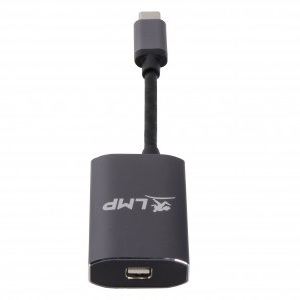 LMP USB-C to MiniDisplay Port Adapter - адаптер за свързване от USB-C към MiniDisplay Port (тъмносив) 4