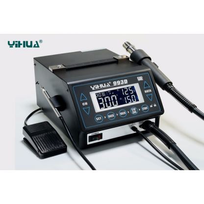 YIHUA 993D - професионална станция за горещ въздух и вакуум маркуч за ремонт на мобилни устройства и електроника 2