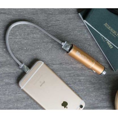 PlusUs Life2Go 2in1 Car charger + 1000mAh PowerBank - зарядно за кола с USB изход и външна батерия 1000mAh (мед) 3