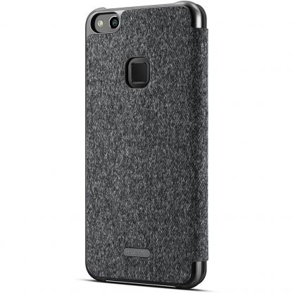 Huawei Smart Cover Window - оригинален кожен калъф за Huawei P10 Lite (черен) 3