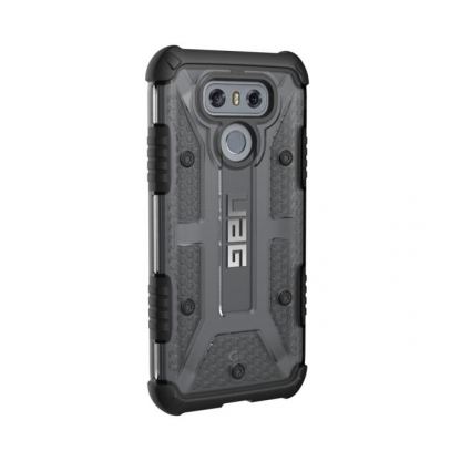 Urban Armor Gear Plasma - удароустойчив хибриден кейс за LG G6 (черен-прозрачен) 3