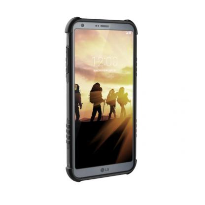 Urban Armor Gear Plasma - удароустойчив хибриден кейс за LG G6 (черен-прозрачен) 4