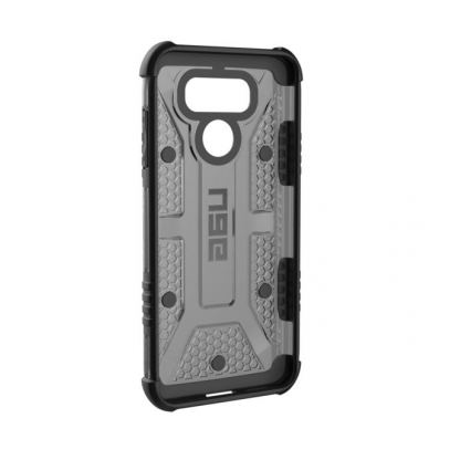 Urban Armor Gear Plasma - удароустойчив хибриден кейс за LG G6 (черен-прозрачен) 5