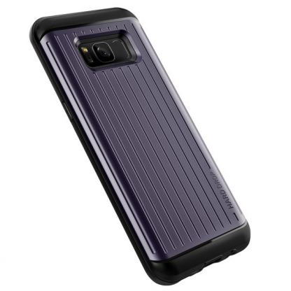 Verus Thor Wave Case - хибриден удароустойчив кейс за Samsung Galaxy S8 Plus (черен-лилав) 2