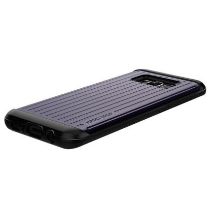 Verus Thor Wave Case - хибриден удароустойчив кейс за Samsung Galaxy S8 Plus (черен-лилав) 3