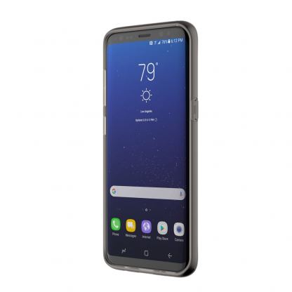 Incipio NGP Case - удароустойчив силиконов калъф за Samsung Galaxy S8 Plus (сив) 3