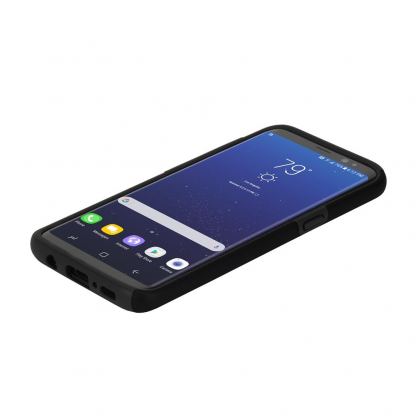 Incipio Dual Pro Case - удароустойчив хибриден кейс за Samsung Galaxy S8 Plus (черен) 4