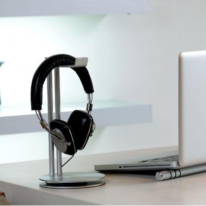 Just Mobile HeadStand - дизайнерска алуминиева поставка за слушалки (сребрист) 8