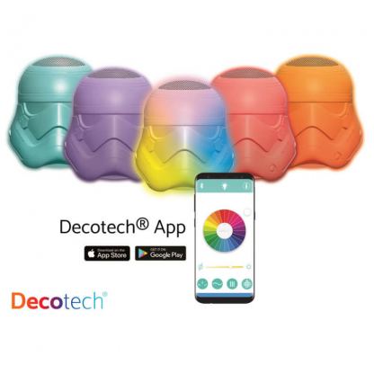 Lexibook Star Wars Stormtrooper Bluetooth Speaker - безжичен Bluetooth спийкър със светлинен ефект (бял) 4