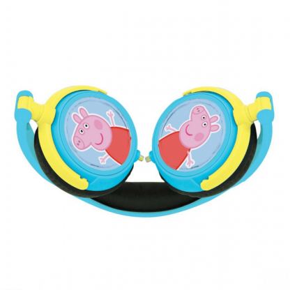 Lexibook Peppa Pig Georges Stereo headphones - слушалки подходящи за деца за мобилни устройства (син-жълт) 3