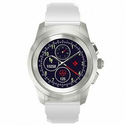 MyKronoz Zetime Smartwatch - хибриден смарт часовник за Android и iOS (бял) 4