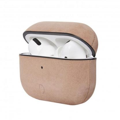 Decoded Airpods Pro AirCase Leather Case - кожен кейс (естествена кожа) за Apple Airpods Pro (розов) 5