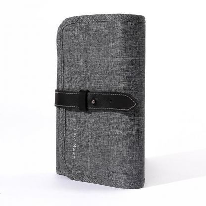 Bagsmart Lax Electronics Organizer - органайзер за захранване, кабели, слушалки и други аксесоари (сив) 2