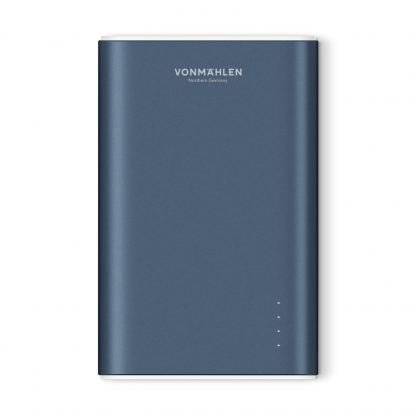 Vonmahlen Evergreen QC 3.0 Power Bank 10000 mAh - външна батерия с два USB изхода и USB-C порт и технология за бързо зареждане (тъмносин) 2